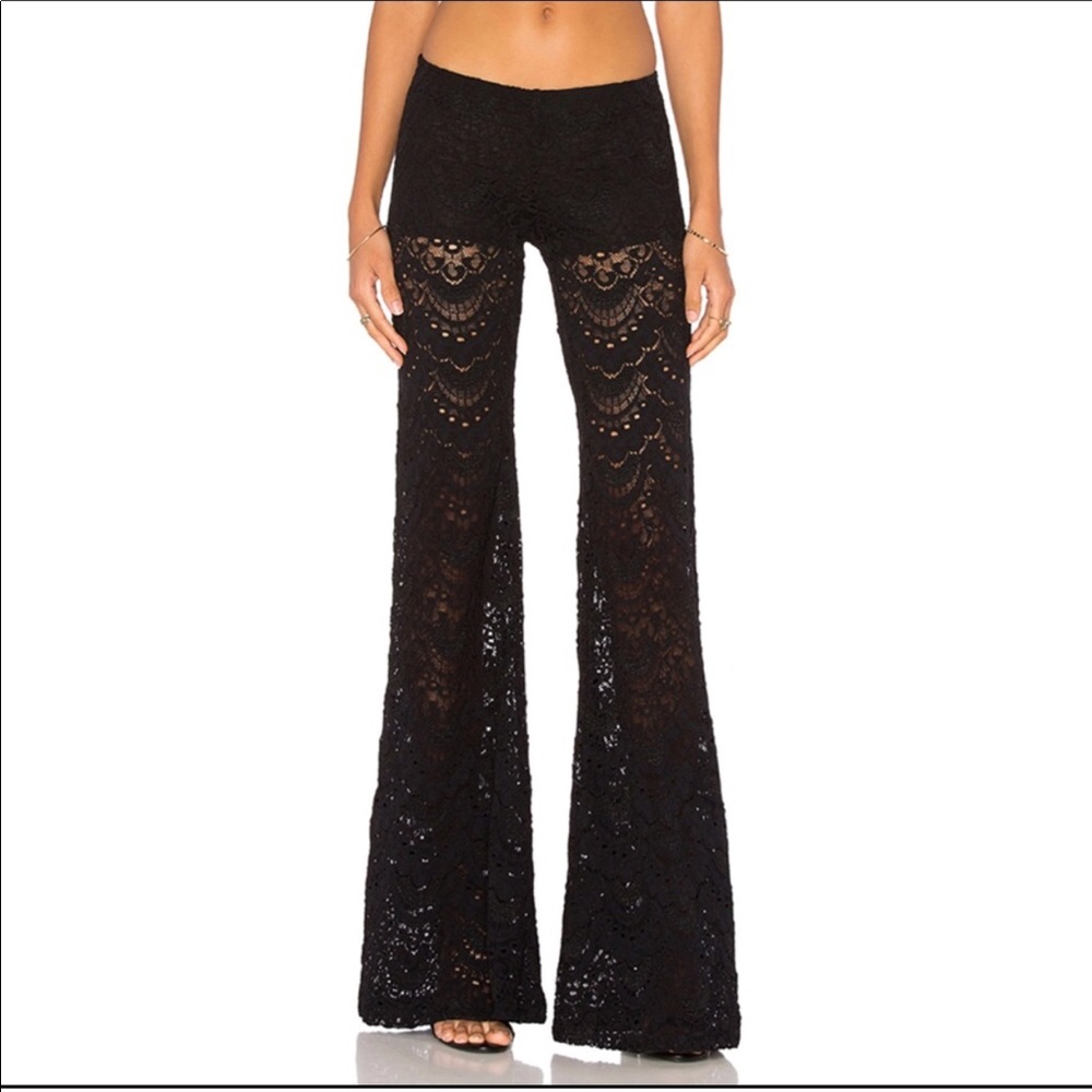 Nightcap Lace bell bottoms XS